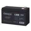 Батарея к ИБП Gemix GB 12В 7 Ач (GB1207) - Изображение 1