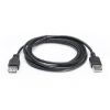 Дата кабель USB 2.0 AM/AF 2.0m Pro black REAL-EL (EL123500028) - Изображение 1