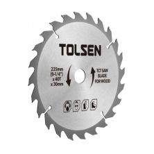 Диск Tolsen пильный с ТВС напайками по дереву 210х48Т*30мм (76441)