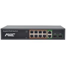 Комутатор мережевий NVC NVC-1008GSR