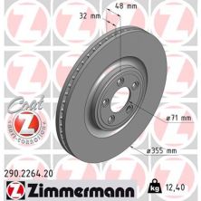 Гальмівний диск ZIMMERMANN 290.2264.20