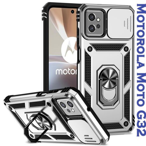 Чохол до мобільного телефона BeCover Military Motorola Moto G32 Silver (708181)