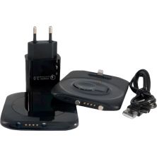 Док-станция Extradigital 4-in-1 Wireless charging for iPhone / iWatch / Airpods (W8) Black (CWE1533)