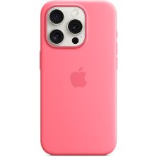 Чохол до мобільного телефона Apple iPhone 15 Pro Silicone Case with MagSafe - Pink,Model A3125 (MWNJ3ZM/A)