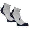 Шкарпетки Head Qperformance Quarter 741018001-650 2 пари Сірий/Синій 35-38 (8718824326856) - Зображення 1