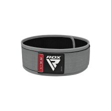 Атлетичний пояс RDX RX1 Weight Lifting Belt Grey L (WBS-RX1G-L)