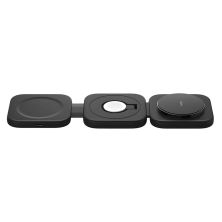 Зарядний пристрій Belkin 3in1 Travel Pad Wireless Qi2 15W Black (WIZ024VFBK)