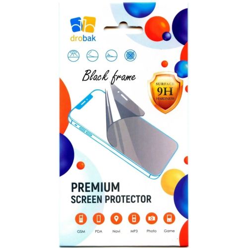 Стекло защитное Drobak Samsung Galaxy S25 Ultra Black (383881)