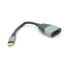 Переходник USB-C to HDMI F 0.18m black-gray Voltronic (YT-Type-C(M)/HDMI(F)-18cm) Переходник USB-C to HDMI F 0.18m black-gray Voltronic (YT-Type-C(M)/HDMI(F)-18cm)