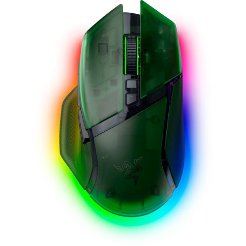 Мышка Razer Basilisk V3 Pro 35K Wireless/Bluetooth/USB Phantom Green (RZ01-05240300-R3G1)