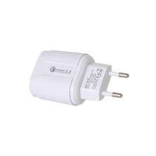 Зарядное устройство Patron USB QC3.0 2.4A white (PN-QC3-220V-W) Зарядное устройство Patron USB QC3.0 2.4A white (PN-QC3-220V-W)