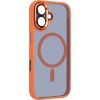 Чехол для мобильного телефона Armorstandart Unit MagCase SE Apple iPhone 17 Orange Black (ARM86315) - Изображение 1