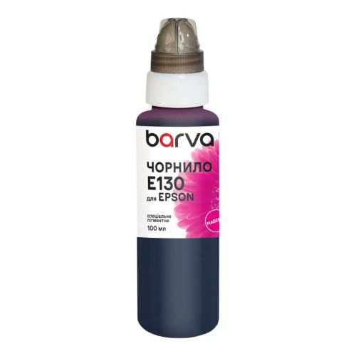 Чернила Barva Epson T0733/T0923/T1293/T1303 100 мл, special, pigmented magenta (E130-529e)