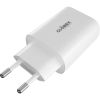 Зарядний пристрій Globex 2xUSB-C 30W FastPower white (30WCC) - Зображення 2