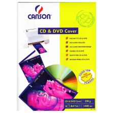 Бумага Canson для CD/ DVD, конверт, 230г, A4, 6ст (872853)