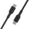 Дата кабель USB-С - USB-С, PVC, 1m, black Belkin (CAB003BT1MBK) - Зображення 3