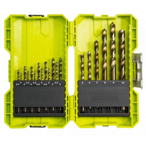 Набор сверл Ryobi по металлу RAK19HSS2 19 шт (5132004390)