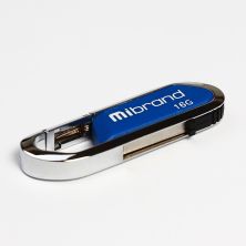 USB флеш накопитель Mibrand 16GB Aligator Blue USB 2.0 (MI2.0/AL16U7U)