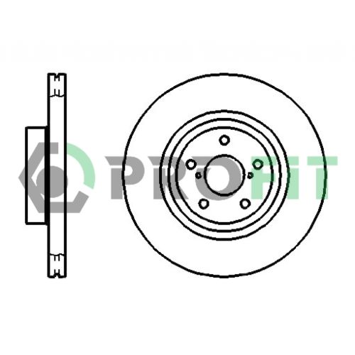 Тормозной диск Profit 5010-1175