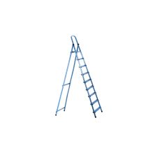 Лестница Work's стремянка металлическая - 409 (9 ст., синяя) (63276)