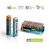 Батарейка ColorWay AAA LR6 Alkaline Power (щелочные) * 40 colour box (CW-BALR03-40CB) - Изображение 1