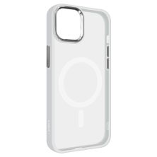 Чехол для мобильного телефона Armorstandart Unit MagSafe Apple iPhone 15 Matte Clear Silver (ARM69348)