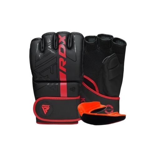 Рукавички для MMA RDX F6 Kara Matte Red Plus L/XL (GSR-F6MR-L/XL+)