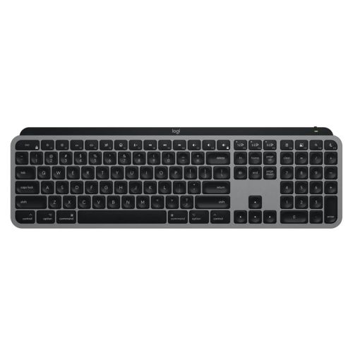 Клавиатура Logitech MX Keys S для MAC Bluetooth/Wireless UA Space Grey (920-011637)