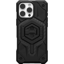 Чехол для мобильного телефона UAG iPhone 16 Pro Max, Monarch Pro Magsafe Carbon Fiber/Black Stand (1144571BV01)