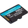 Карта пам'яті Kingston 256GB microSDXC сlass 10 UHS-I U3 V30 A2 Canvas Go Plus G4 (SDCG4/256GBSP) - Зображення 1