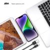 Дата кабель USB 2.0 AM to Lightning 1.0m black Armorstandart (ARM64287) - Зображення 1