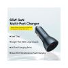 Зарядное устройство Baseus Golden Contactor Pro GaN Fast Charging Car Charger U+2C 65W Lunar Gray (C00035202841-00) - Изображение 2