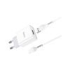 Зарядний пристрій HOCO C81A Asombroso USB + cable Micro 5P 10.5W White (6931474727954) - Зображення 2