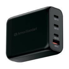 Зарядное устройство Armorstandart ARP-131 Resolute Power USB-C 100W GaN Black (ARM70024) Зарядное устройство Armorstandart ARP-131 Resolute Power USB-C 100W GaN Black (ARM70024)
