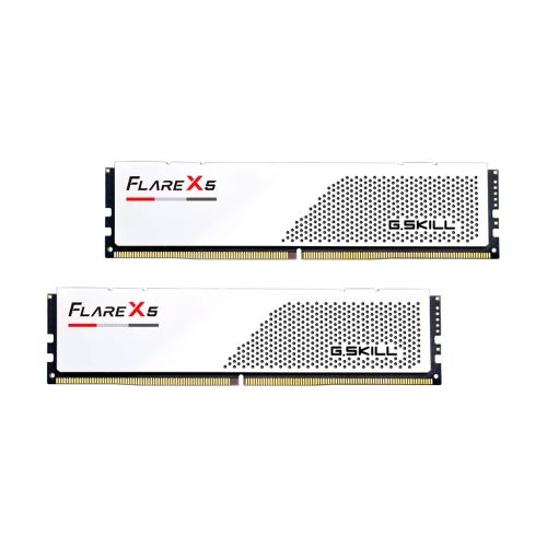 Модуль памяти для компьютера DDR5 48GB (2x24GB) 6000 MHz Flare X5 Matte White G.Skill (F5-6000J3036F24GX2-FX5W)