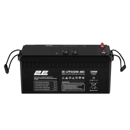 Батарея LiFePo4 2E LFP24, 24В, 200Агод, ABC 8S (2E-LFP24200-ABC)