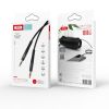 Кабель мультимедійний 3.5mm M to 3.5mm M 1.0m black XO (NBR175A-BK) - Зображення 2