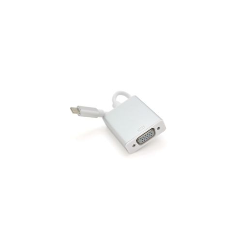 Переходник USB-C M to VGA F 0.1m 4K/2K silver Voltronic (YT-C-Type-C(M)/VGA(F)/13952)