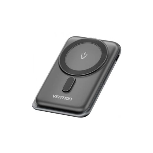 Батарея універсальна VENTION Magnetic Wireless 10000mAh 20W PD USB-C In/Out, QI-15W Black (FHNB0)
