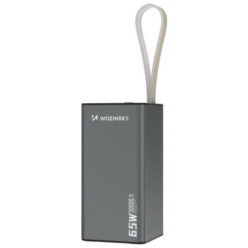 Батарея універсальна Wozinsky 30000mAh, K65+ 65W 30000mAh 2*USB-C, USB-A (5907769364457)