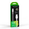 Дата кабель USB 2.0 AM to USB-C 1.0m 3A white Grand-X (PC-05W) - Зображення 3