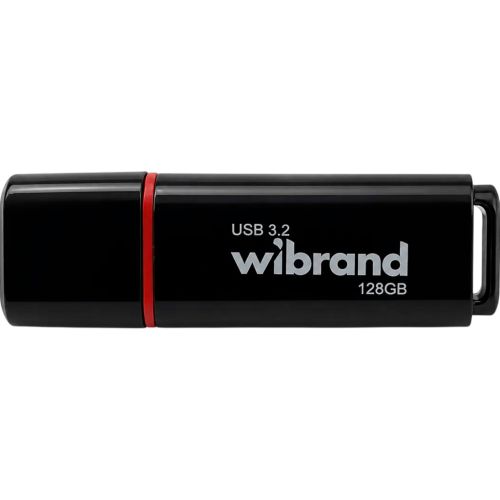 USB флеш накопичувач Wibrand 128GB Scarab Black USB 3.2 (WI3.2/SC128P11B)