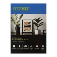 Фотопапір Buromax PRO 10х15см, Glossy 180 г/м2, 100ст. (BM.2230-4100K)
