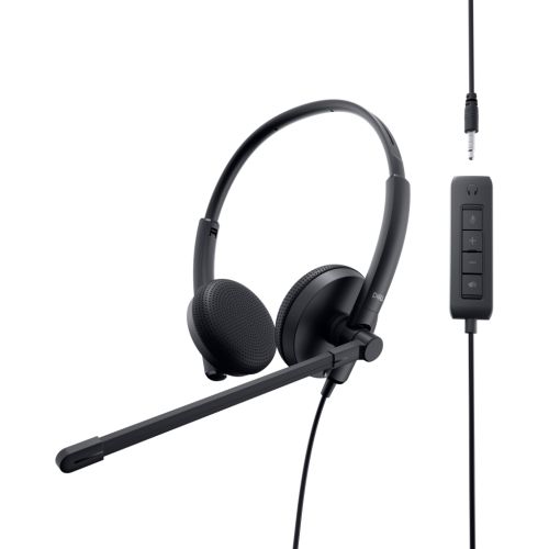 Навушники Dell WH1022 Stereo Headset Black (520-AAVV)