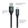 Дата кабель USB 2.0 AM to Type-C 1.0m 2.1А black ColorWay (CW-CBUC003-BK) - Зображення 1
