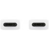 Дата кабель USB Type-C to Type-C 1.0m white Samsung (EP-DA705BWRGRU) - Изображение 3