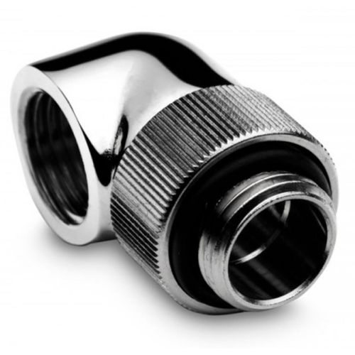 Фитинг для СЖО Ekwb EK-AF Classic Angled 90 - Black Nickel (3831109815663)