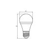 Лампочка Eurolamp LED A60 12W E27 4000K 220V (MLP-LED-A60-12274(E)) - Изображение 3