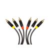 Кабель мультимедийный 3xRCA M to 3xRCA M 1.5m PowerPlant (CA911745) - Изображение 1