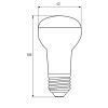 Лампочка Eurolamp LED R63 9W E27 4000K 220V (LED-R63-09274(P)) - Зображення 3